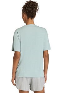 adidas camiseta entrenamiento manga corta mujer Run Ess Tee W vista trasera