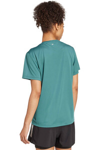 adidas camiseta entrenamiento manga corta mujer RUN IT TEE vista trasera