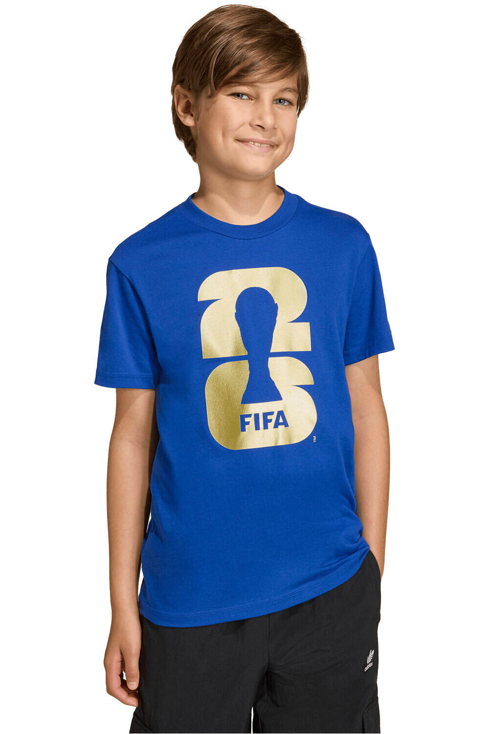 adidas camiseta entrenamiento niño COPA MUNDIAL LA FIFA 2026 vista frontal