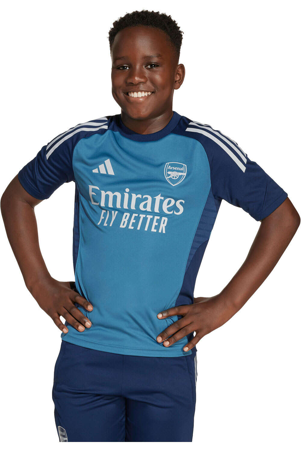 adidas camiseta entrenamiento niño ENTRENO ARSENAL TIRO 25 COMPETITION vista frontal