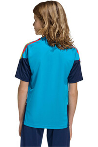 adidas camiseta entrenamiento niño ESPAA 26 TR JSYY vista trasera