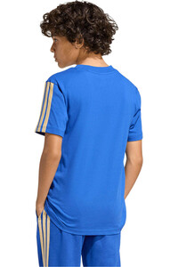 adidas camiseta entrenamiento niño ITALIA 26 KIDS TEE AZ vista trasera