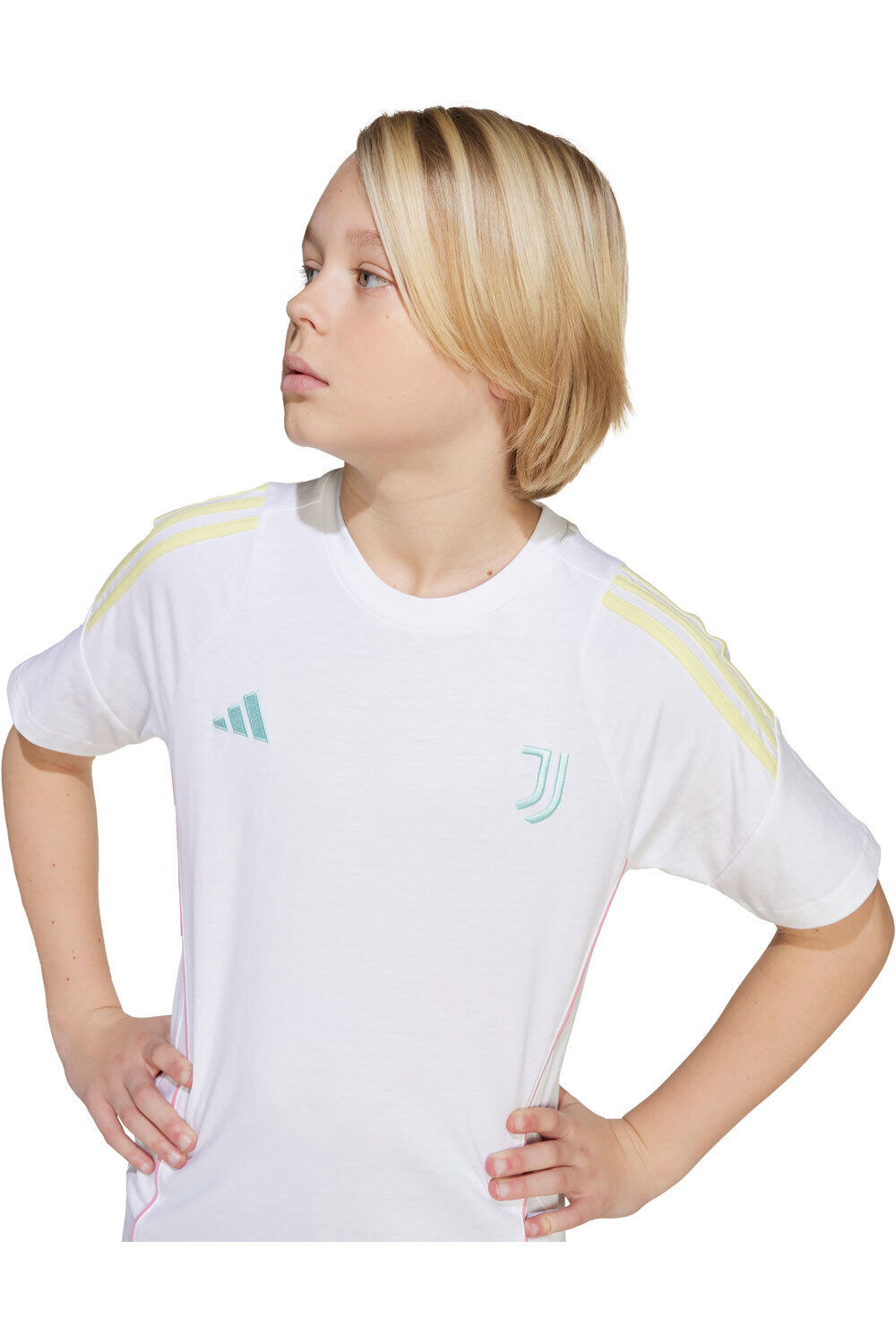 adidas camiseta entrenamiento niño JUVENTUS TIRO vista detalle