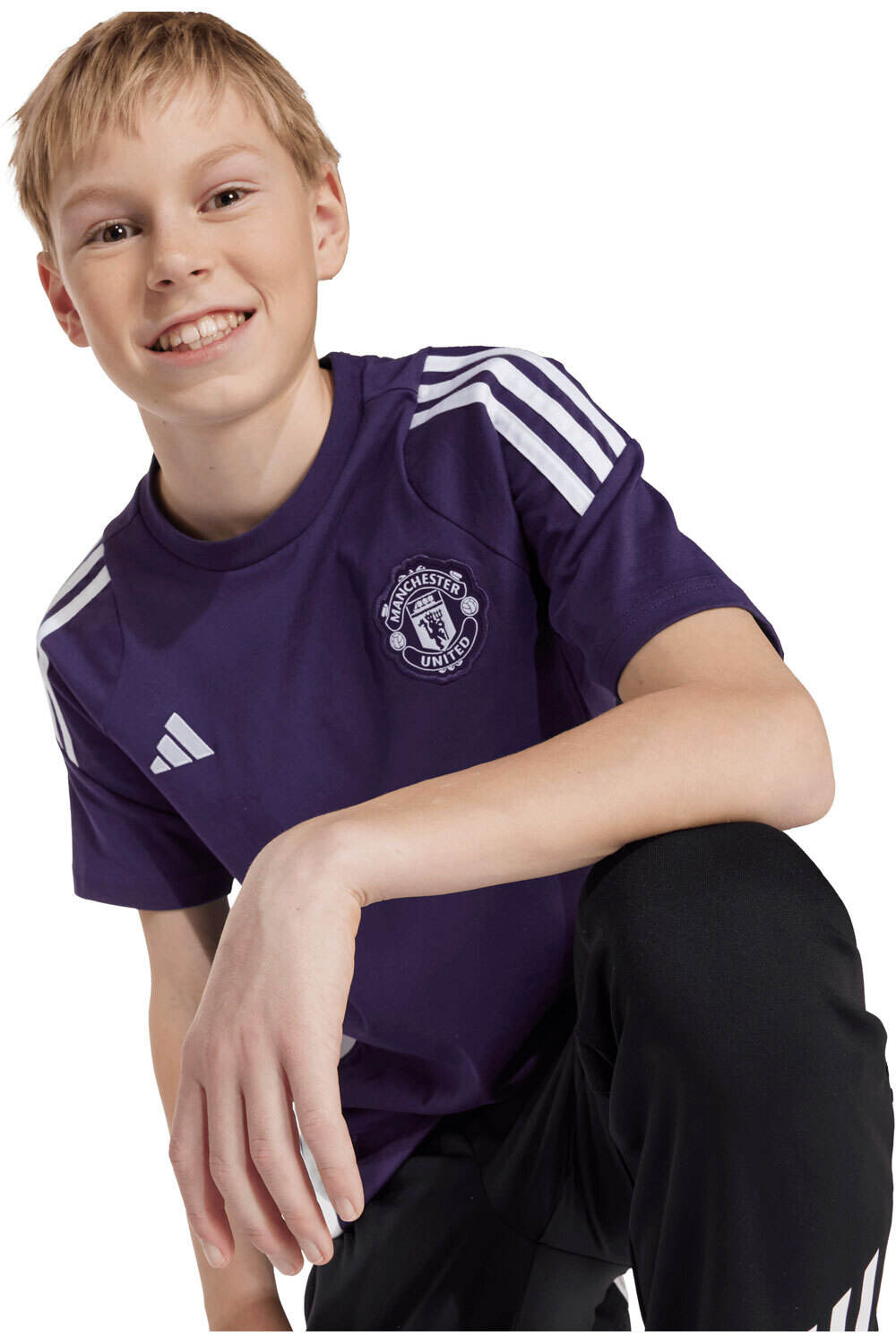 adidas camiseta entrenamiento niño MANCHESTER U TIRO 25 COMPET 03