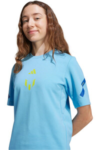 adidas camiseta entrenamiento niño MESSI ZNE TEE Y CEAM vista detalle