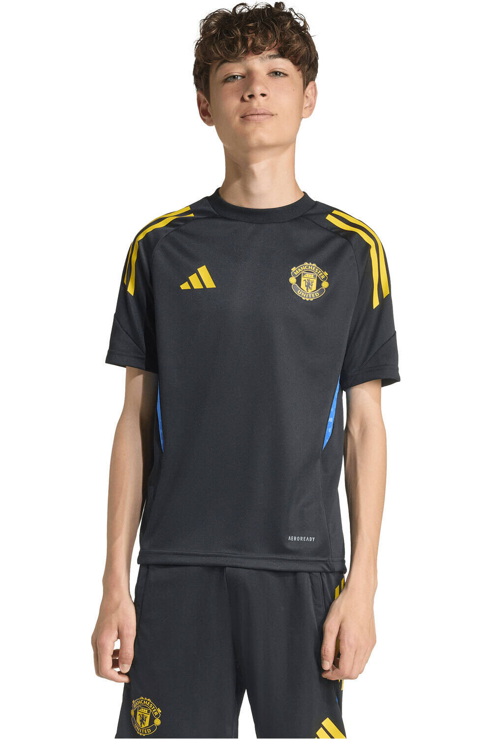 adidas camiseta entrenamiento niño M.UNITED 26 EU TR JSYY vista frontal