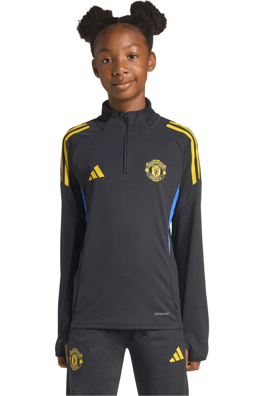 adidas camiseta entrenamiento niño M.UNITED 26 EU TR TOPY vista frontal