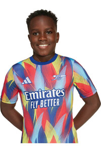adidas camiseta entrenamiento niño PRE-PARTIDOL ARSENAL 25/26 vista detalle