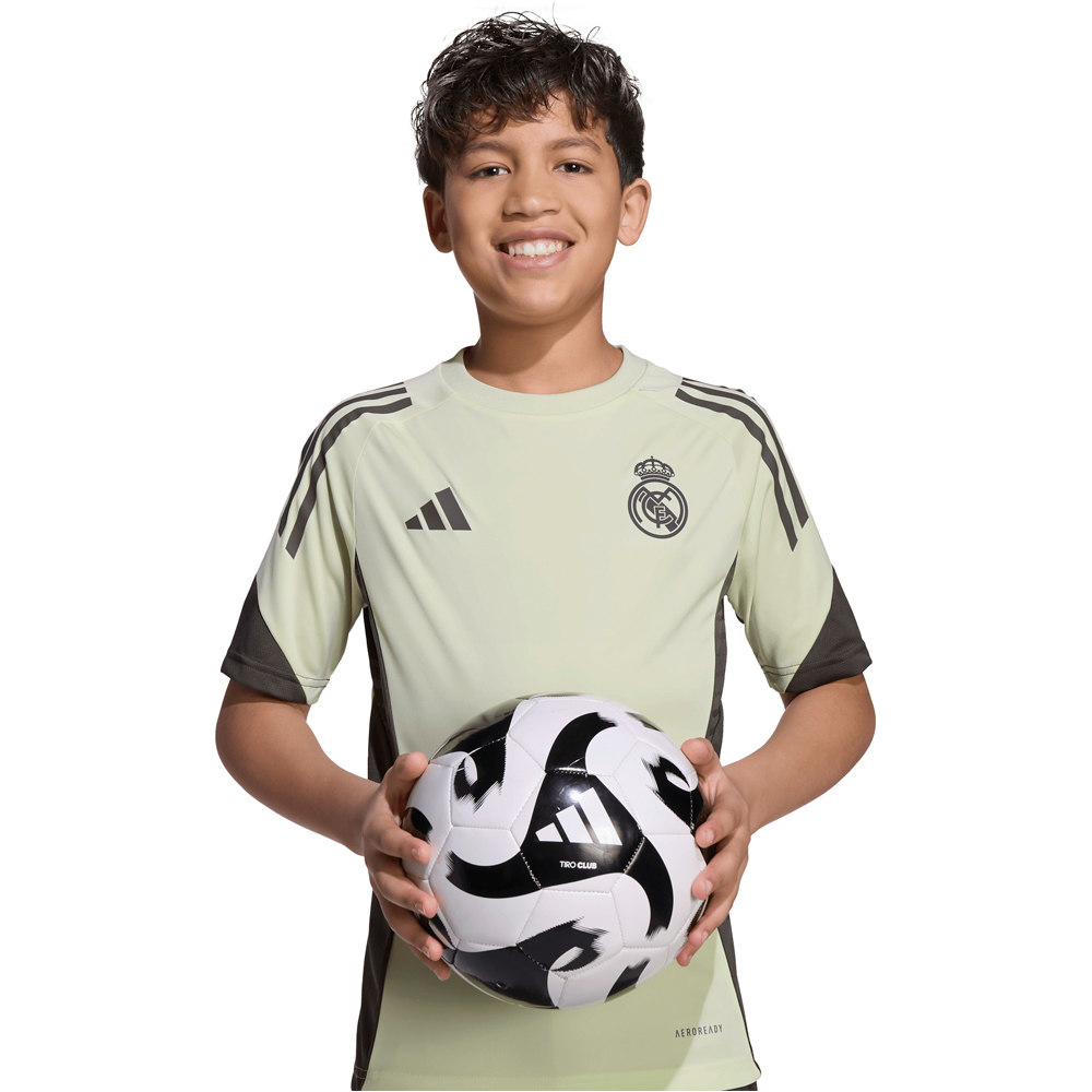 adidas camiseta entrenamiento niño R. MADRID 26 TR JSY Y AZNA vista detalle