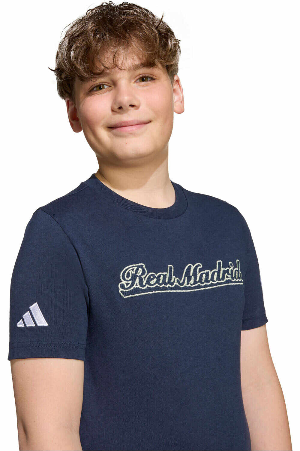 adidas camiseta entrenamiento niño REAL MADRID US vista detalle