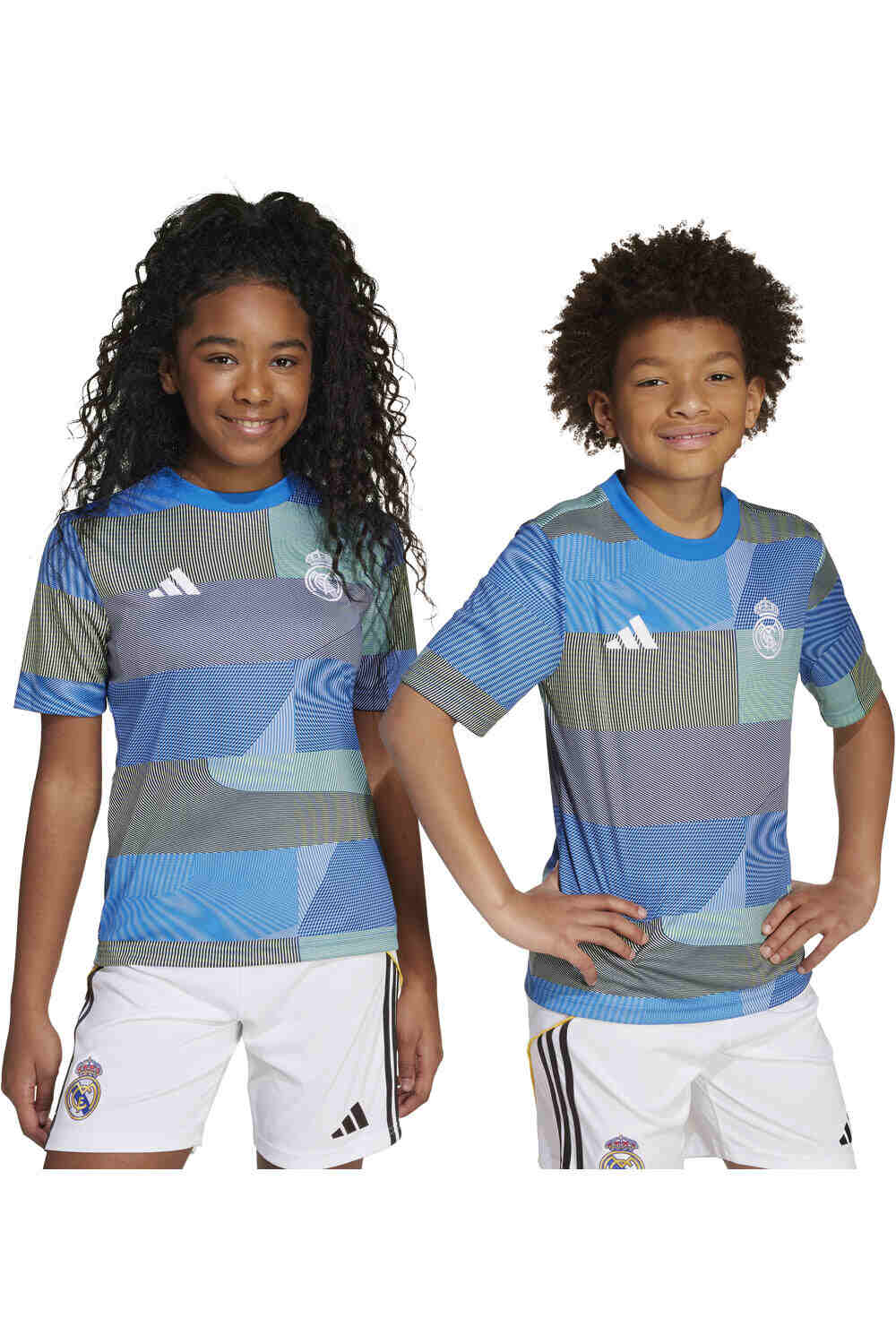 adidas camiseta entrenamiento niño R.MADRID 26 PRESHI Y vista frontal