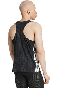 adidas camiseta entrenamiento tirantes hombre ADIZERO RUNNING vista trasera