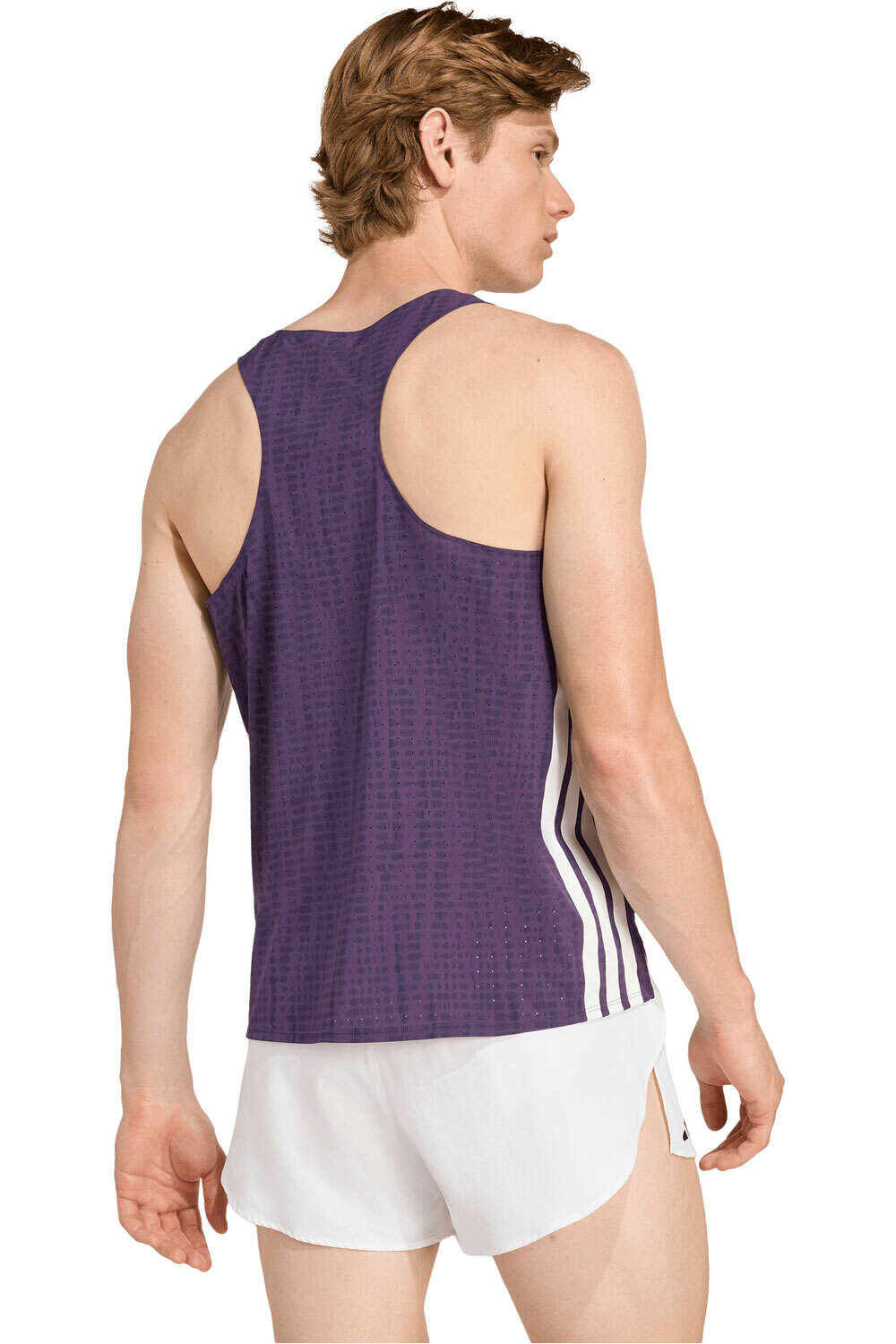 adidas camiseta entrenamiento tirantes hombre ADIZERO SNGLT M vista trasera