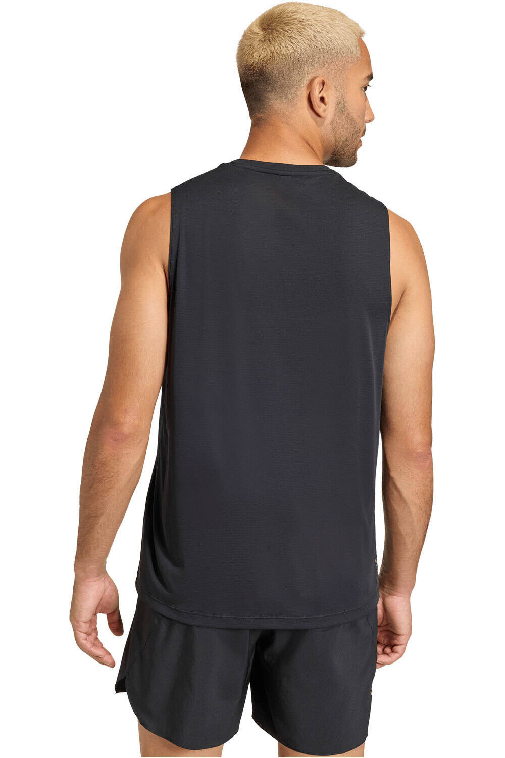 adidas camiseta entrenamiento tirantes hombre Run Ess Tank M vista trasera
