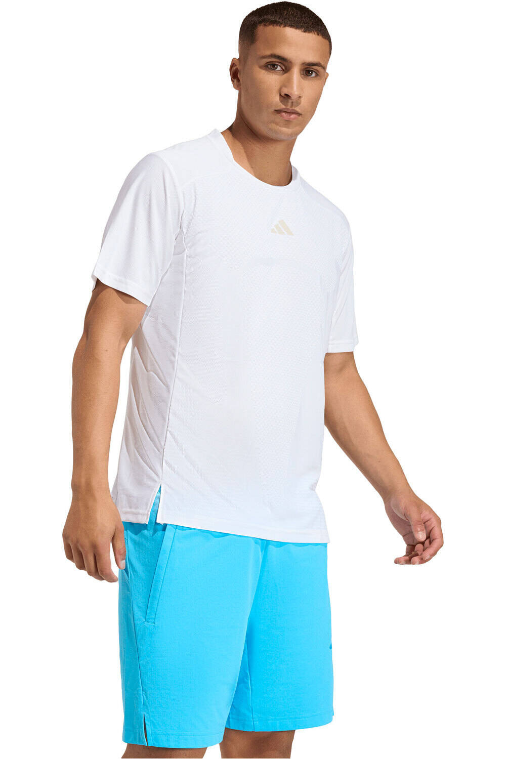 adidas camiseta fitness hombre CLIMACOOL 3D vista frontal
