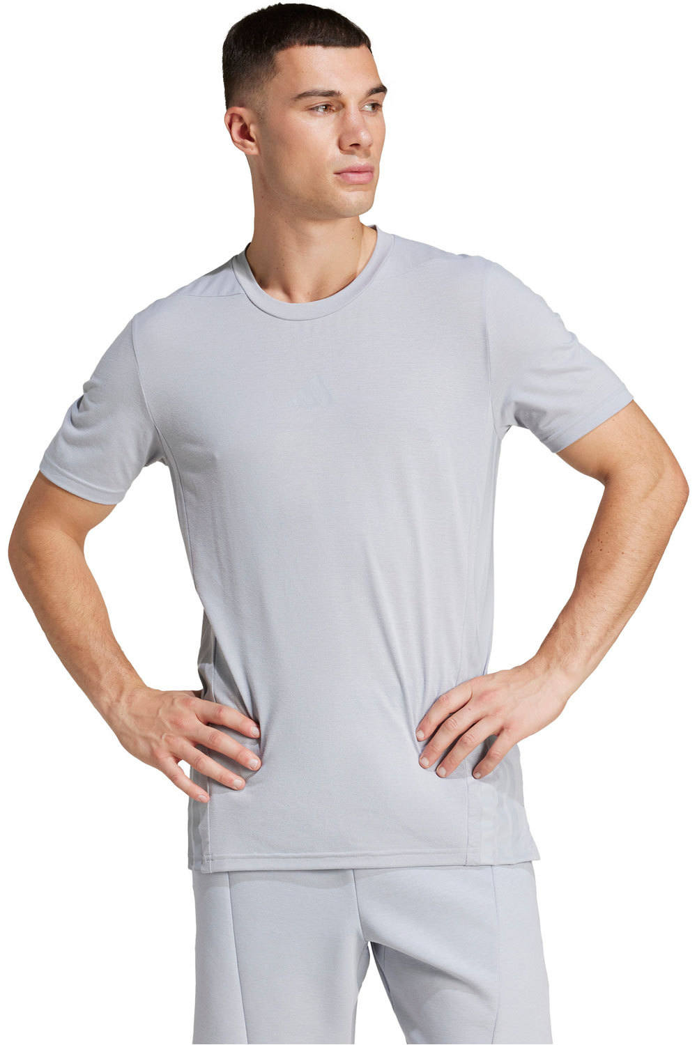 adidas camiseta fitness hombre D4T 3S TEE vista frontal