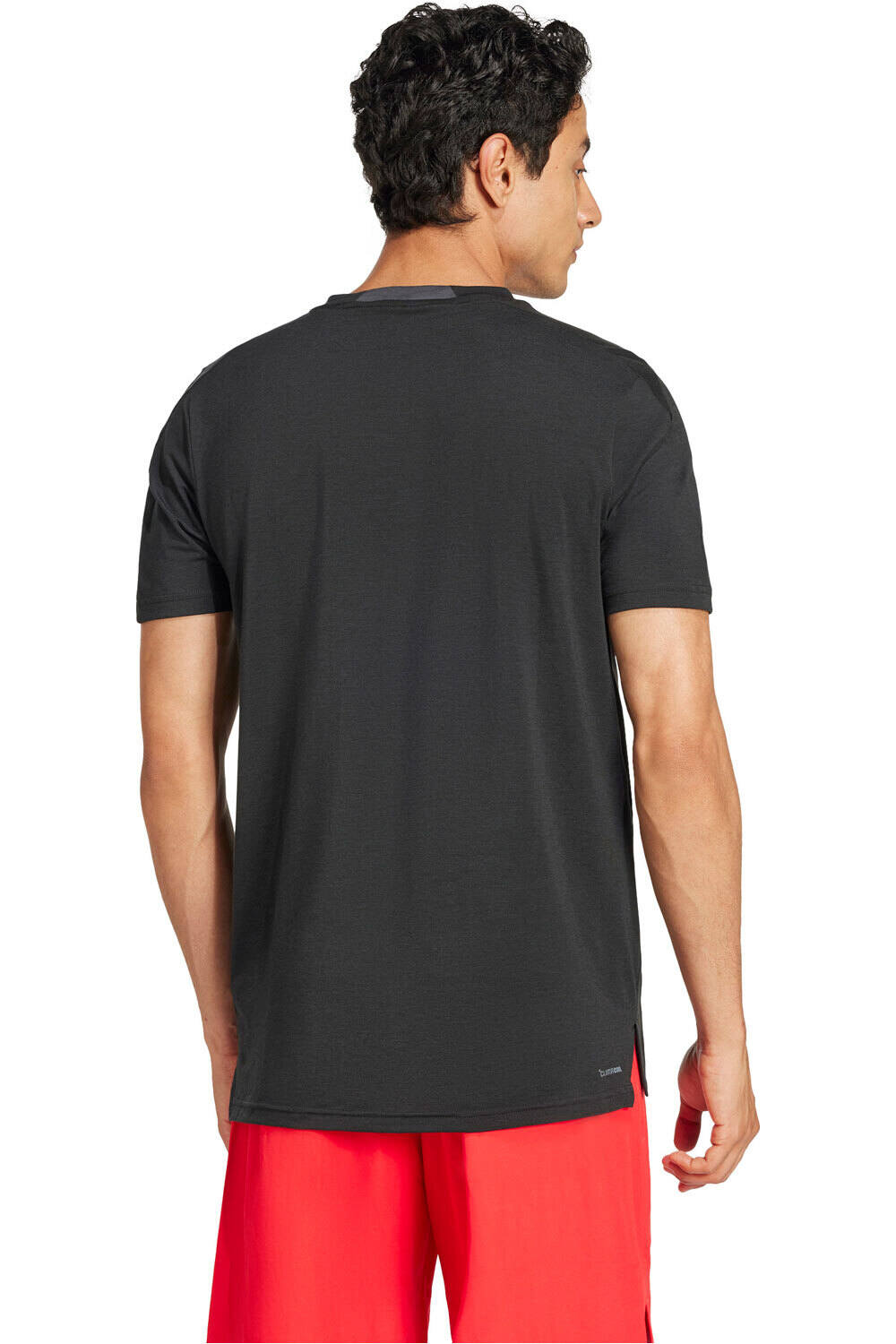 adidas camiseta fitness hombre D4T 3S TEE vista trasera