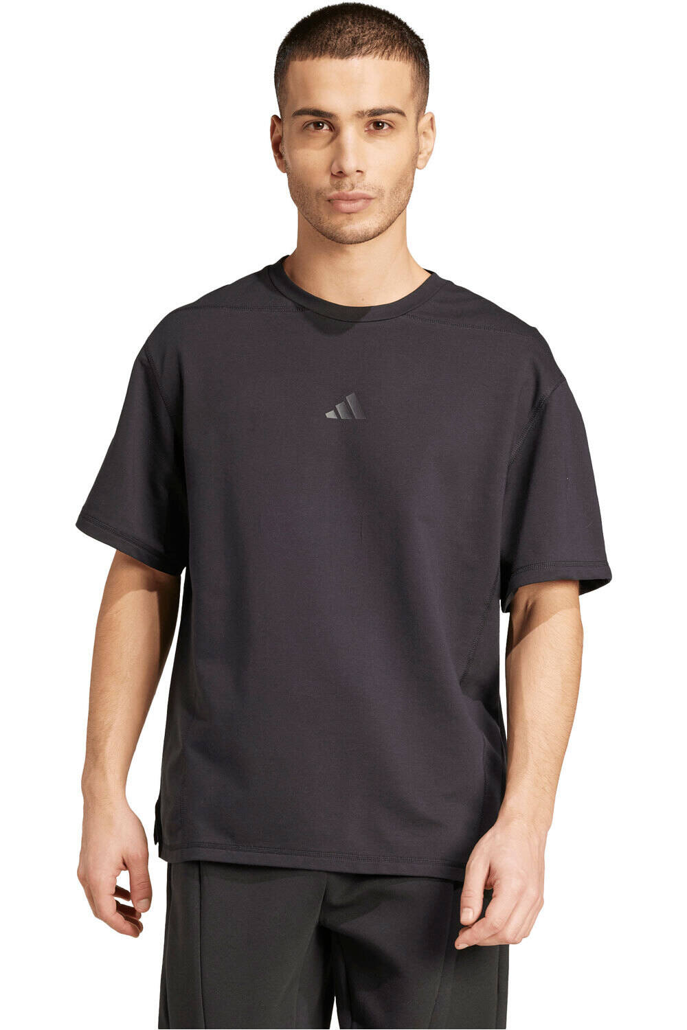 adidas camiseta fitness hombre D4T WORKOUT FRENCH TERRY vista frontal