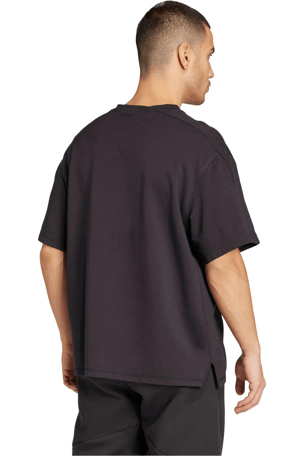 adidas camiseta fitness hombre D4T WORKOUT FRENCH TERRY vista trasera