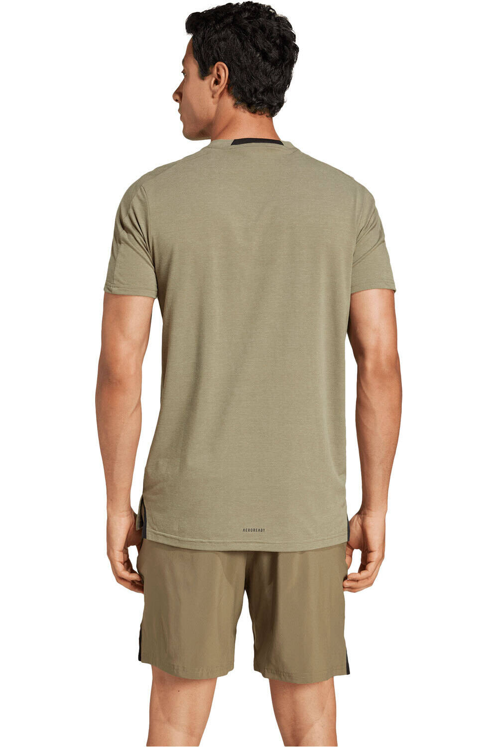 adidas camiseta fitness hombre D4T WORKOUT vista trasera