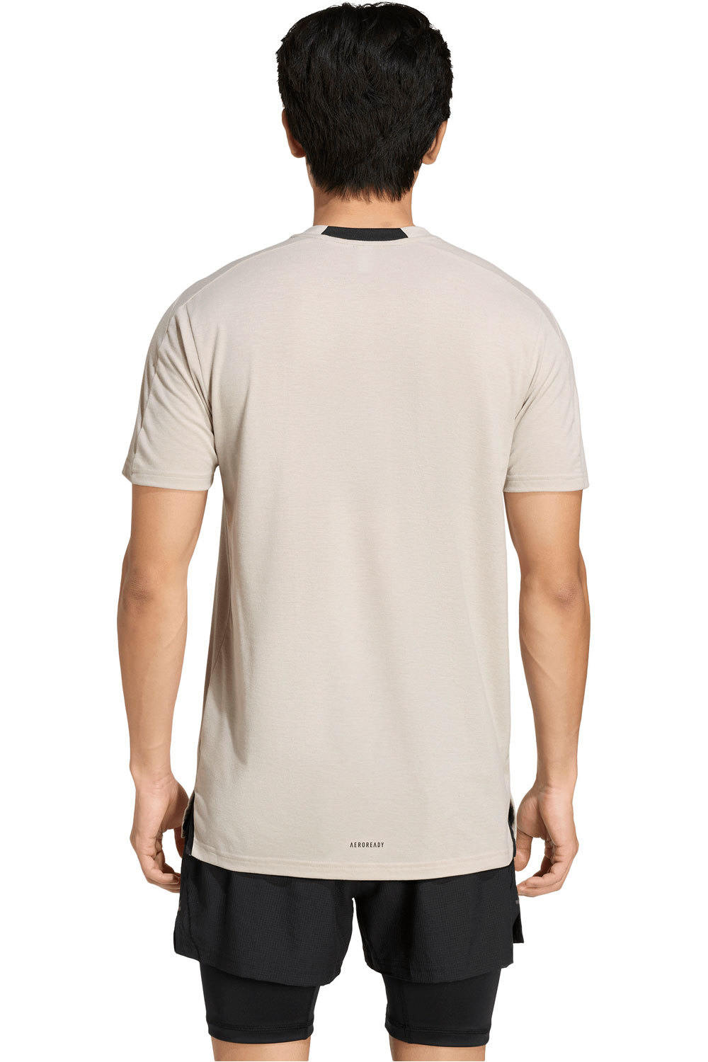 adidas camiseta fitness hombre D4T WORKOUT vista trasera