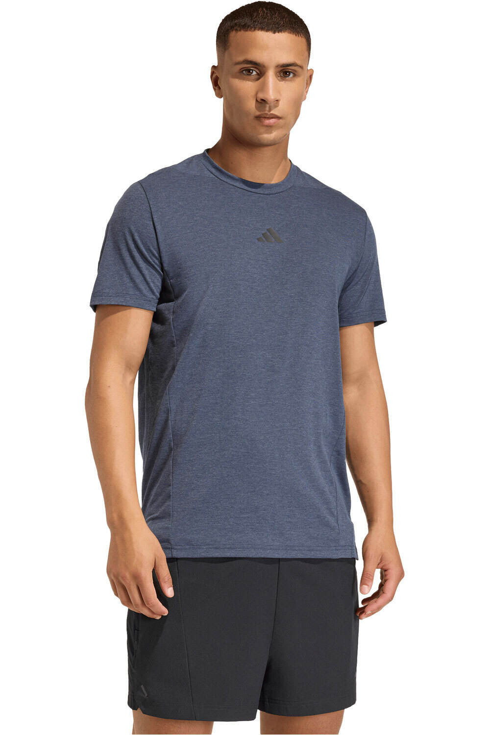 adidas camiseta fitness hombre DESIGNED FOR TRAINING WORKOUT vista frontal