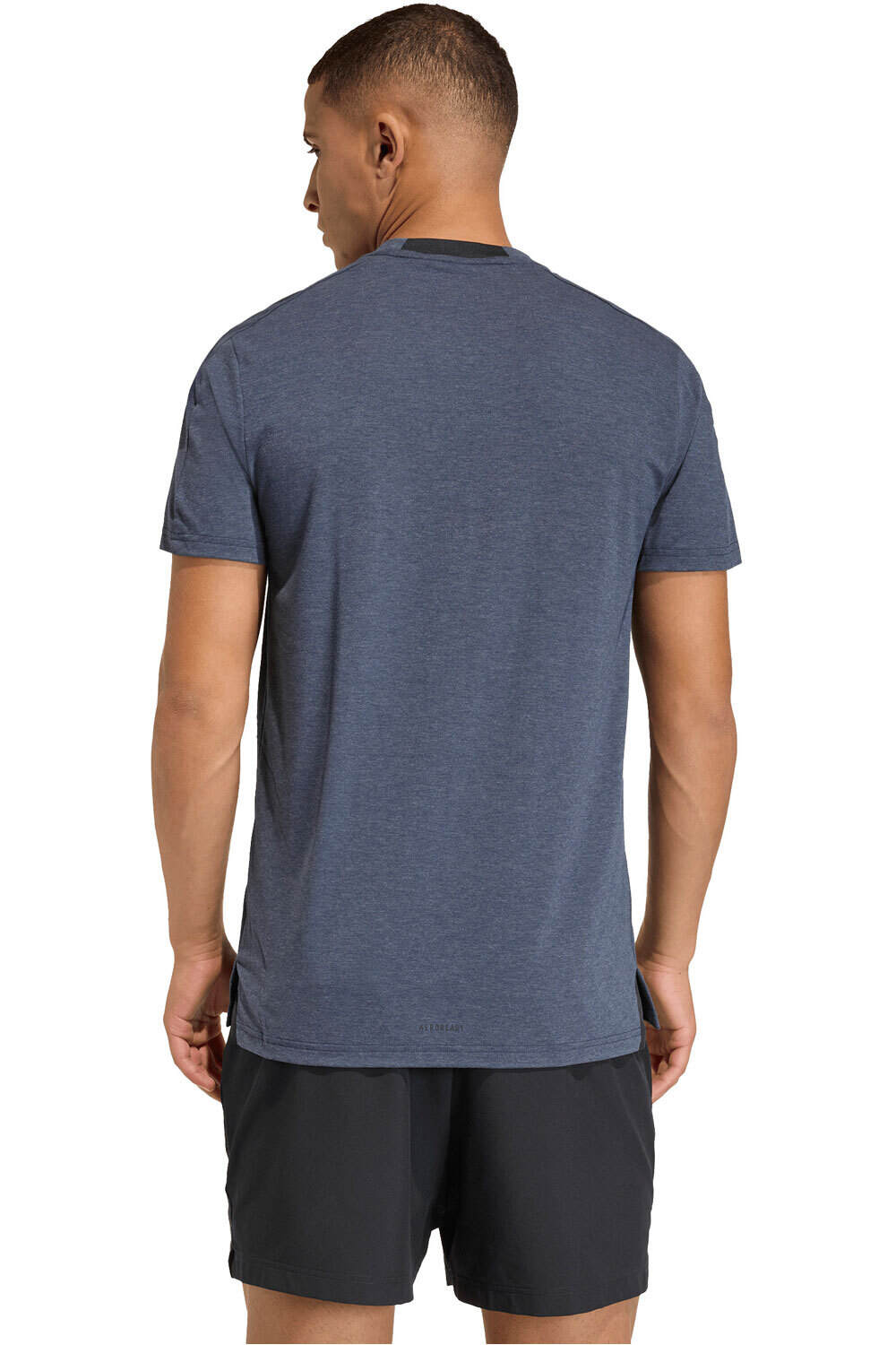 adidas camiseta fitness hombre DESIGNED FOR TRAINING WORKOUT vista trasera