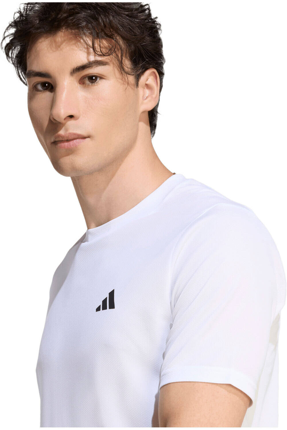 adidas camiseta fitness hombre ENTRENAMIENTO ESSENTIALS BASE vista detalle