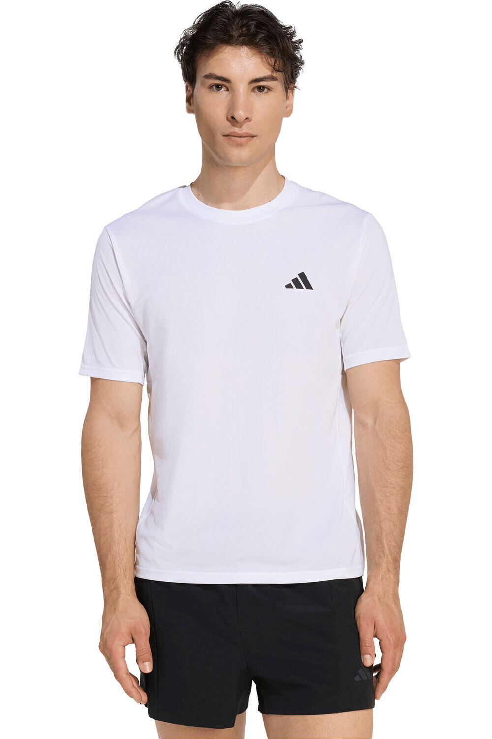 adidas camiseta fitness hombre ENTRENAMIENTO ESSENTIALS BASE vista frontal