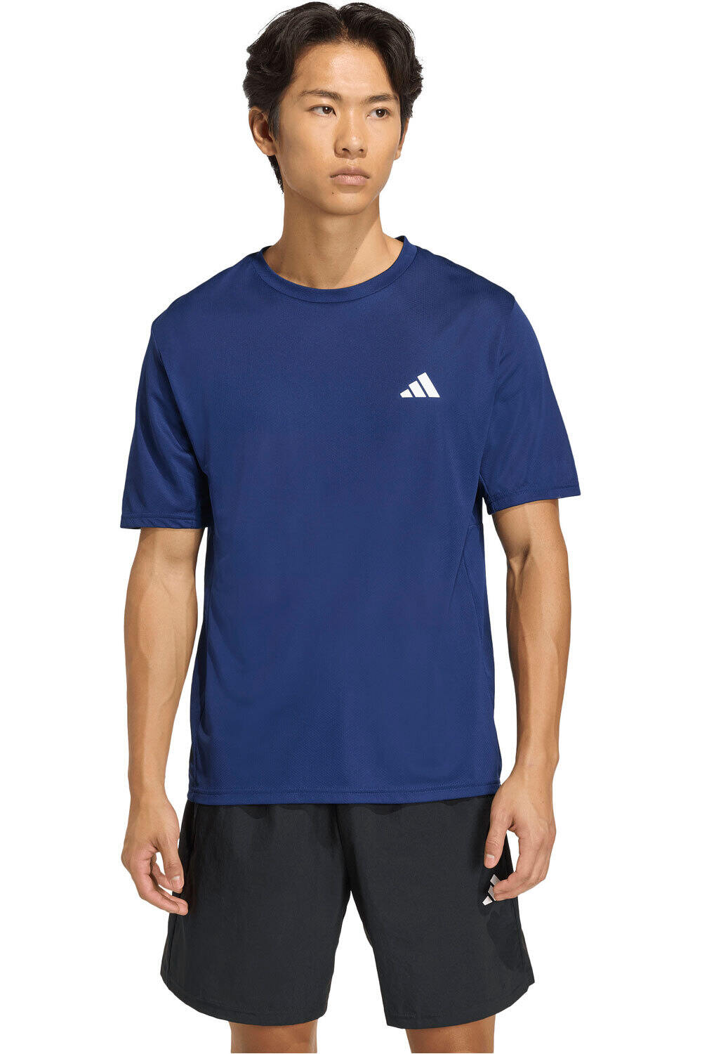 adidas camiseta fitness hombre ENTRENAMIENTO ESSENTIALS BASE vista frontal