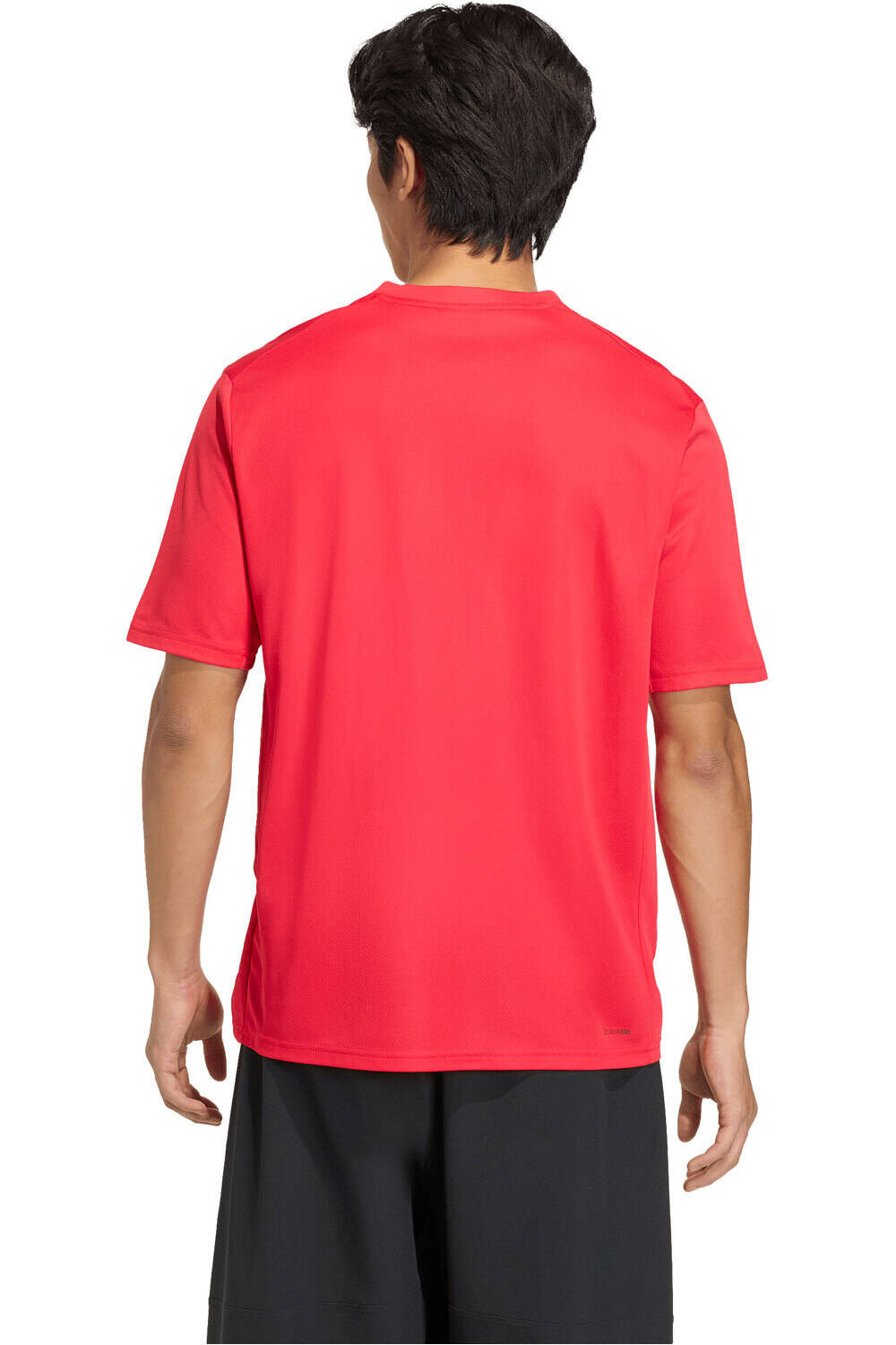 adidas camiseta fitness hombre ENTRENAMIENTO ESSENTIALS BASE vista trasera