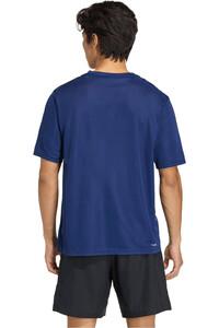 adidas camiseta fitness hombre ENTRENAMIENTO ESSENTIALS BASE vista trasera