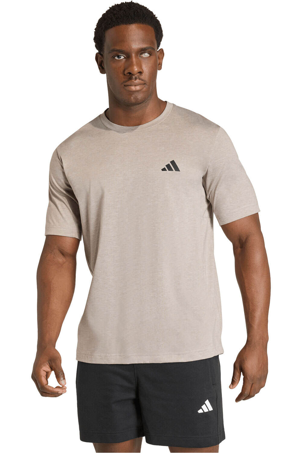 adidas camiseta fitness hombre ENTRENAMIENTO ESSENTIALS FEELREADY vista frontal