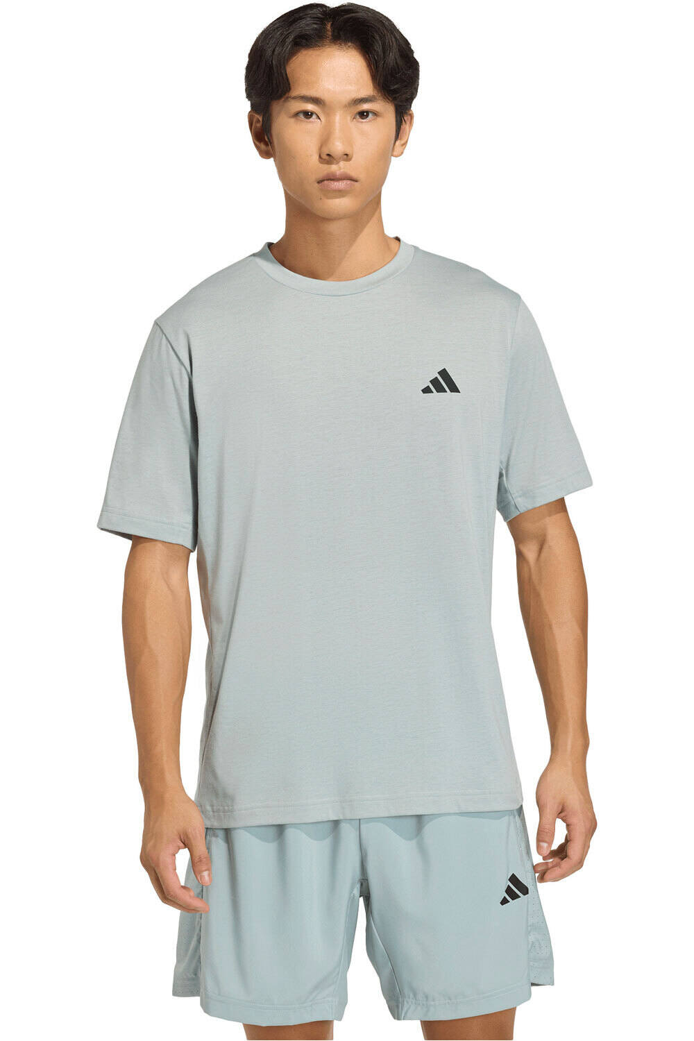 adidas camiseta fitness hombre ENTRENAMIENTO ESSENTIALS FEELREADY vista frontal