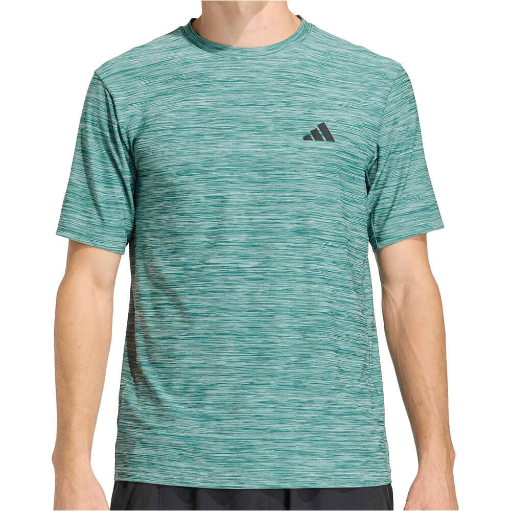adidas camiseta fitness hombre ENTRENAMIENTO ESSENTIALS FLEX vista frontal