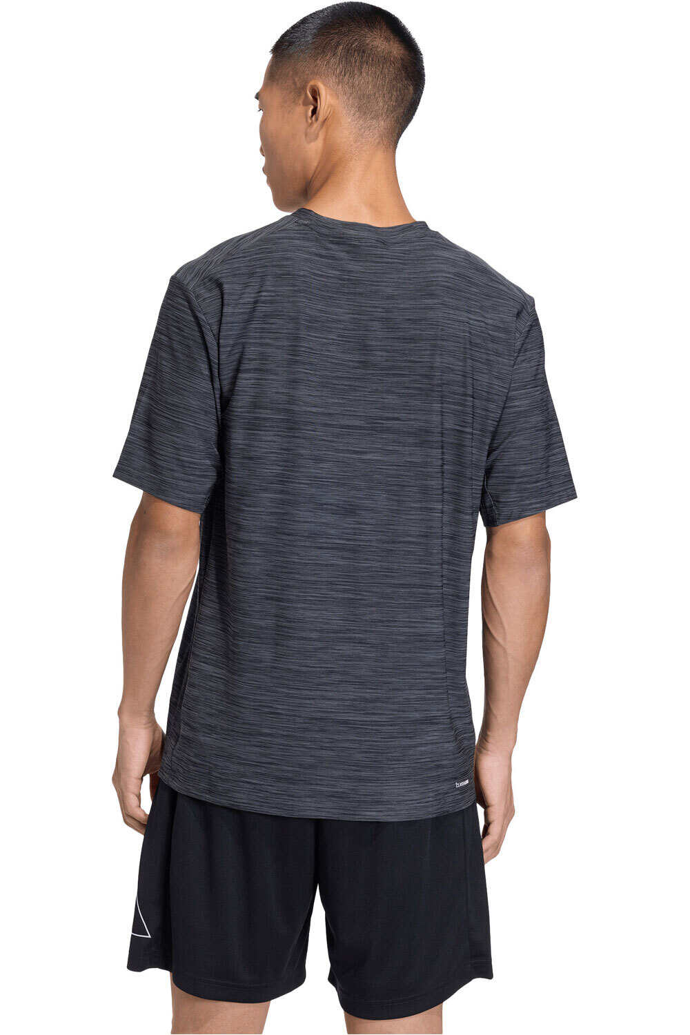 adidas camiseta fitness hombre ENTRENAMIENTO ESSENTIALS FLEX vista trasera
