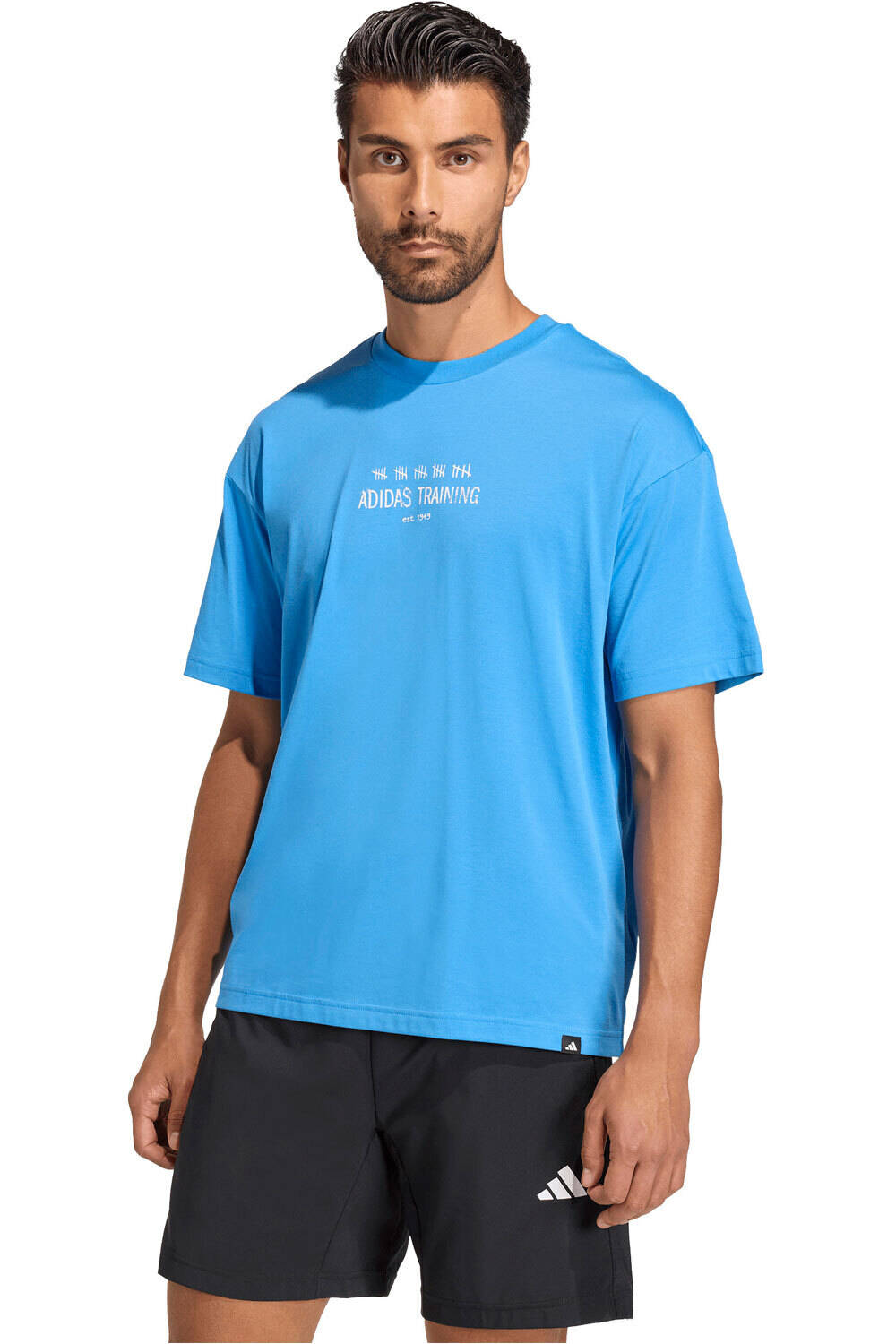 adidas camiseta fitness hombre ENTRENAMIENTO GRFICO CLIMACOOL POWER vista frontal