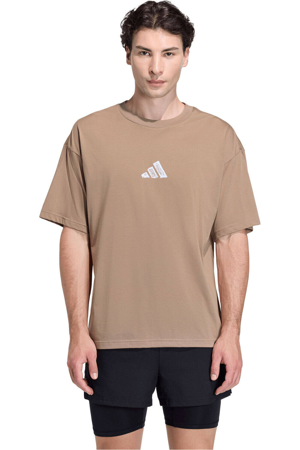 adidas camiseta fitness hombre ESTAMPADA CLIMACOOL POWER vista frontal