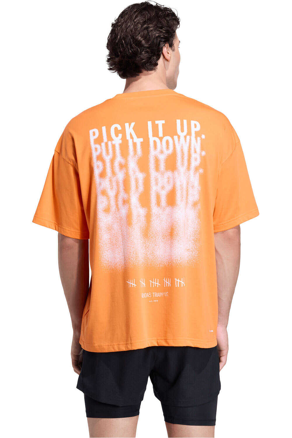 adidas camiseta fitness hombre ESTAMPADA CLIMACOOL POWER vista trasera