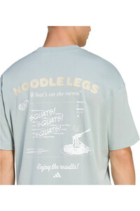 adidas camiseta fitness hombre ESTAMPADA ENTRENAMIENTO CLIMACOOL FUN vista detalle