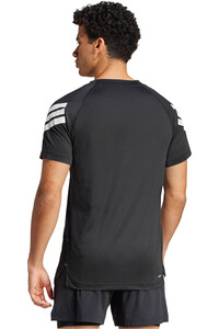 adidas camiseta fitness hombre GYM+ 3S TEE vista trasera