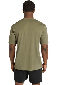 adidas camiseta fitness hombre LOGOTIPO ESSENTIALS FEELREADY vista trasera