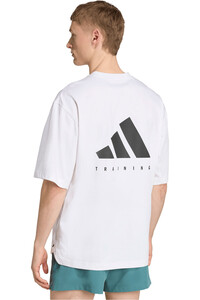 adidas camiseta fitness hombre POWER vista trasera