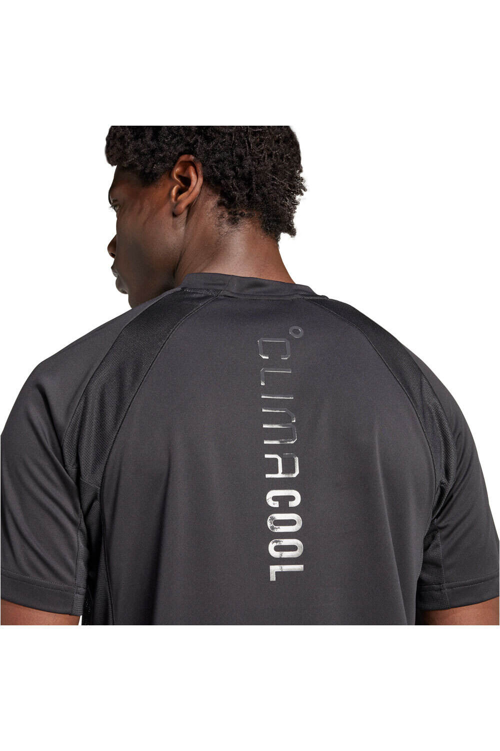 adidas camiseta fitness hombre TECH APPAREL CLIMACOOL vista detalle