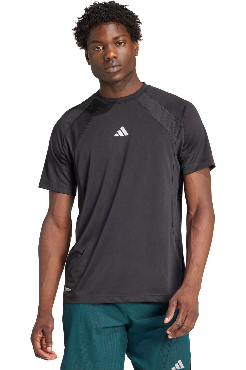 adidas camiseta fitness hombre TECH APPAREL CLIMACOOL vista frontal