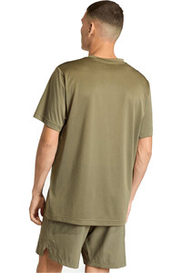 adidas camiseta fitness hombre TECH APPAREL vista trasera