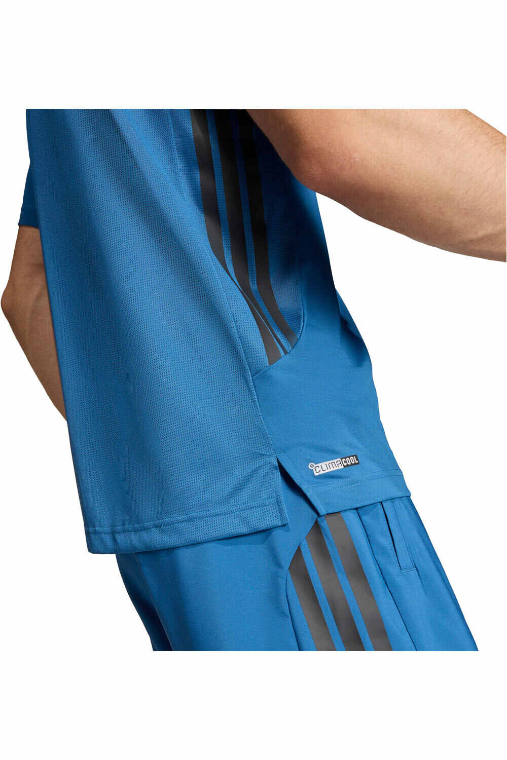 adidas camiseta fitness hombre TECH ESSENTIALS 3 STRIPES 03
