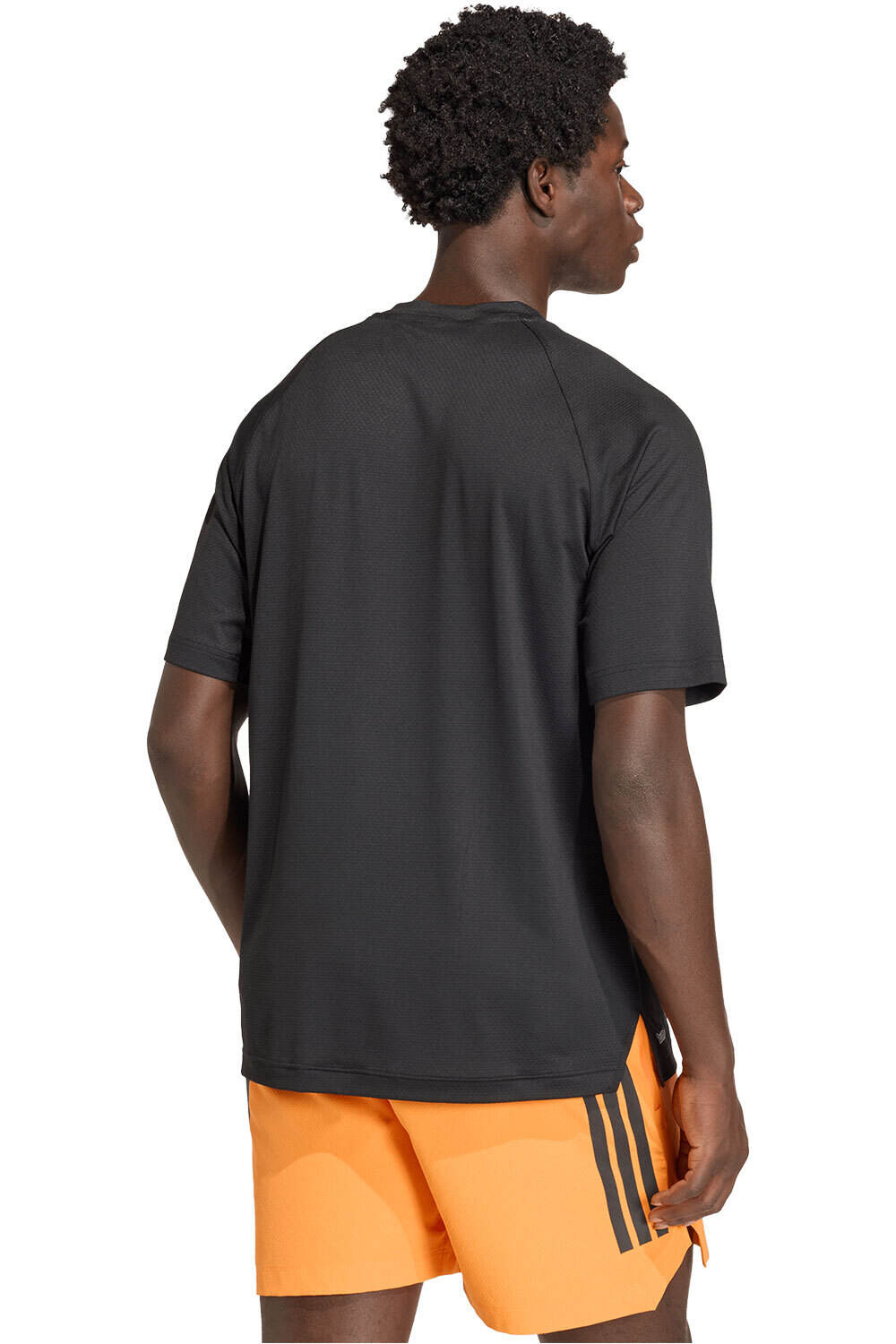 adidas camiseta fitness hombre TECH ESSENTIALS WORKOUT vista trasera