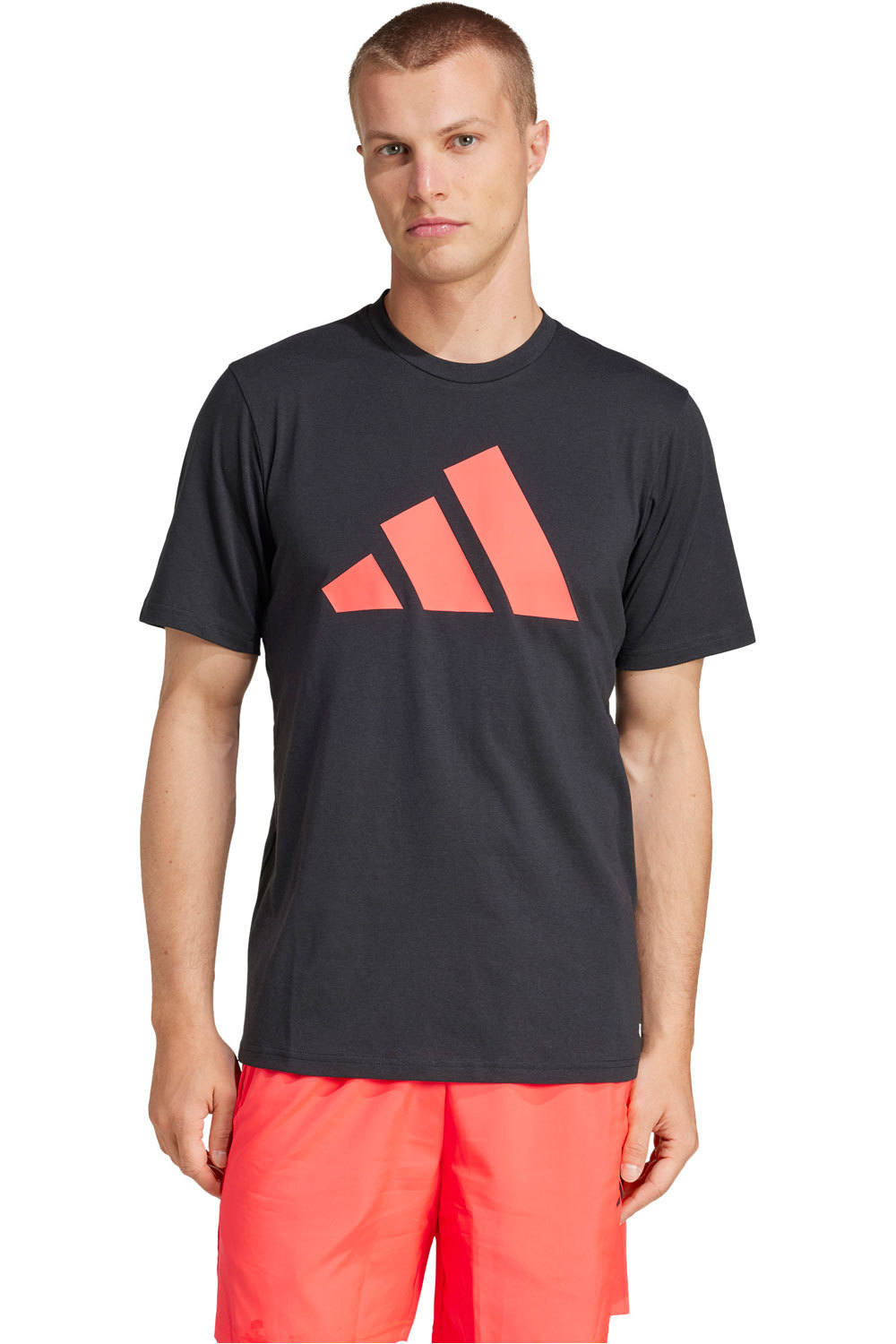 adidas camiseta fitness hombre TR-ES FR LOGO T vista frontal