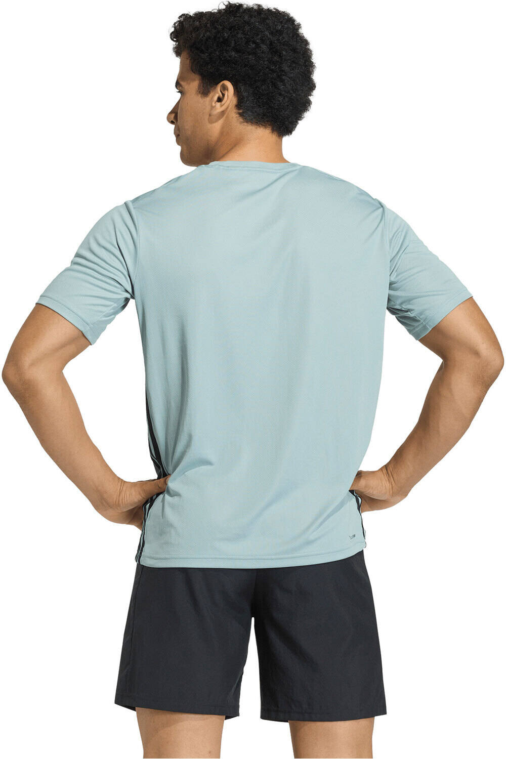 adidas camiseta fitness hombre WE BAS 3S T vista trasera